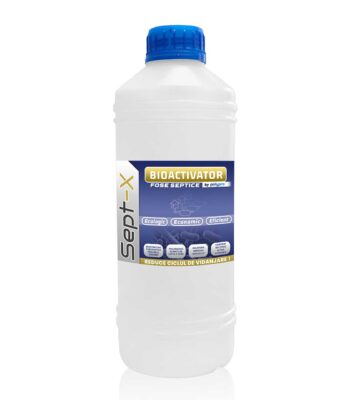 Cadru detaliat pentru sticla de bioactivator fosa septica SEPT-X de 1L