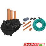 Pachet fosa 1600L si kit drenaj de la BioFos - pachetul Basic 1600 cu transport gratuit