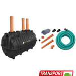 Pachet fosa 2200L si kit drenaj de la BioFos - pachetul Basic 2200 cu transport gratuit