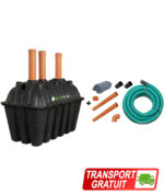 Fosă septică 2500L cu kit de instalare si drenaj [BASIC 2500]