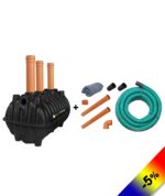 Fosă septică 1100L cu kit de instalare si drenaj + transport inclus