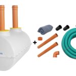 Fosă septică 2000L cu kit instalare si drenaj+ transport inclus