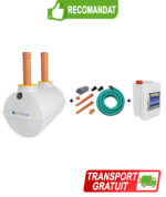 Pachet fosa 2000L si kit drenaj de la BioFos si 5L bioactivator SEPT-X - pachetul SMART 2000 cu transport gratuit