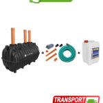 Pachet fosa 2200L si kit drenaj de la BioFos si 5L bioactivator SEPT-X - pachetul SMART 2200 cu transport gratuit