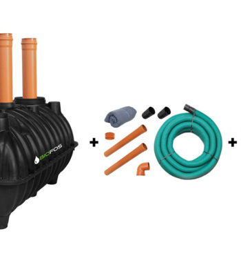 promo fosa septica BioFos de 1100L cu kit instalare si bioactivator SEPT-X de 5L