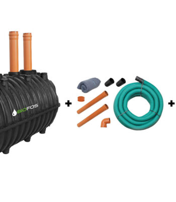 promo fosa septica BioFos de 2200L cu kit instalare si bioactivator SEPT-X de 5L