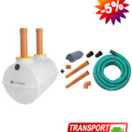 Fosă septică 2000L cu kit instalare si drenaj [BASIC 2000]
