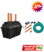 Fosă septică 2500L cu kit de instalare si drenaj [BASIC 2500]