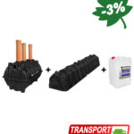 Fosă ecologică 1100L, cu kit percolaj, SEPT-X 20L [PREMIUM PLUS 1100]