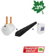Fosă ecologică 2000L, cu kit percolaj, SEPT-X 20L [PREMIUM PLUS 2000]