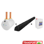 Pachet fosa 2000L si kit percolaj cu 4 tunele de la BioFos si 20L bioactivator SEPT-X - pachetul PREMIUM PLUS 2000 cu transport gratuit