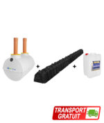 Pachet fosa 2000L si kit percolaj cu 4 tunele de la BioFos si 20L bioactivator SEPT-X - pachetul PREMIUM PLUS 2000 cu transport gratuit