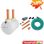Fosă septică 2000L cu kit instalare si drenaj [BASIC 2000]