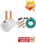 Fosă septică 2000L cu kit instalare si drenaj [BASIC 2000]